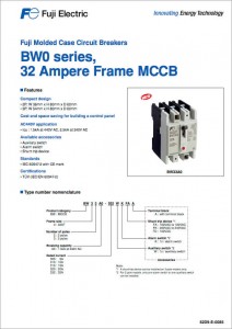 11 Fuji Molded Case Circuit Breakers BW0 Series 32